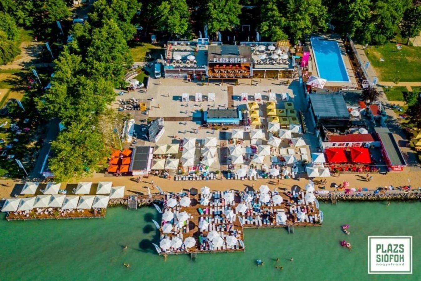 Villa Bori Шиофок Экстерьер фото